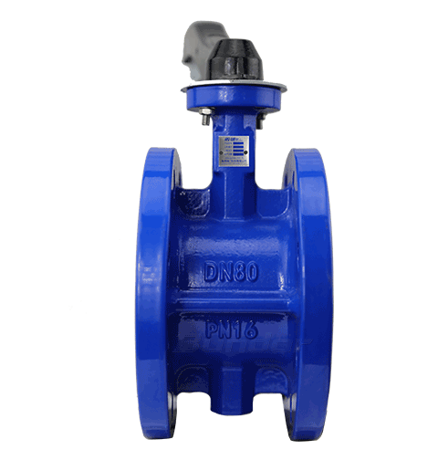 Lever Operated Flange Butterfly Valve3