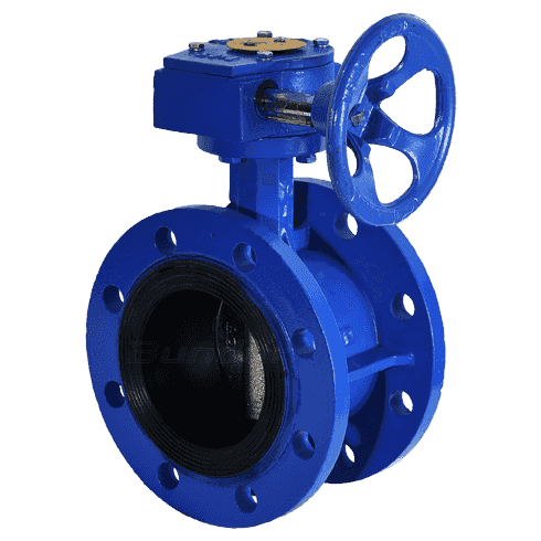 Worm Gear Operated Flange Butterfly Valve1