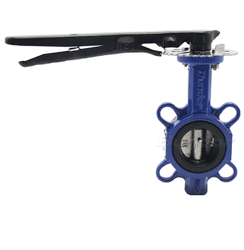 Wafer Butterfly Valve With Handle Operation3