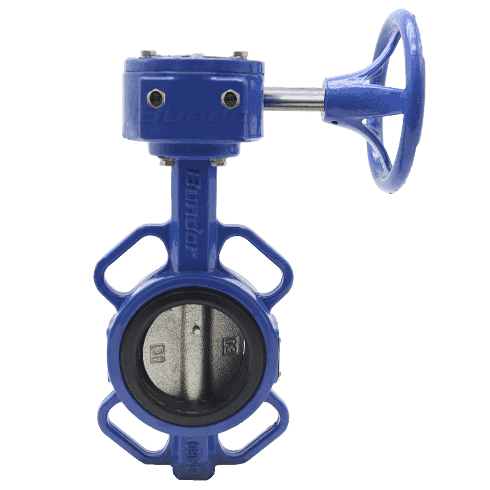 Ductlie Iron Worm Gear Operated Butterfly Valve2