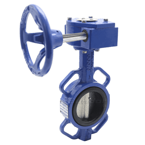 Ductlie Iron Worm Gear Operated Butterfly Valve3