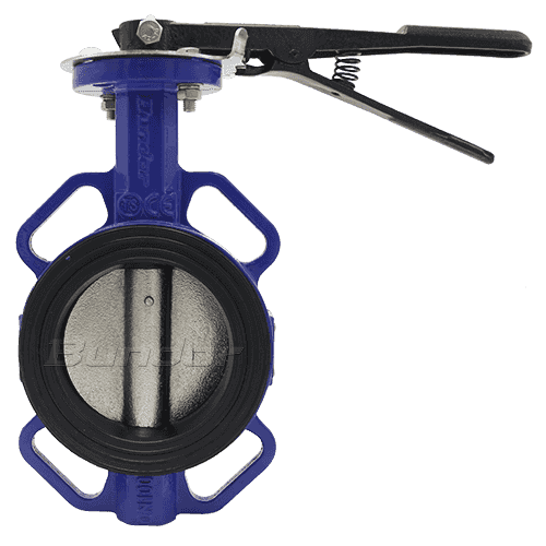 Iron Handle Wafer Universal Butterfly Valve1