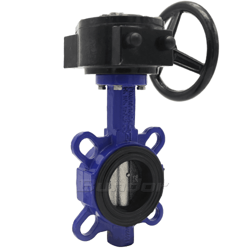 Wafer Butterfly Valve With Worm Gear4