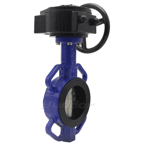 Worm Gear Operated Wafer Type Butterfly Valve2
