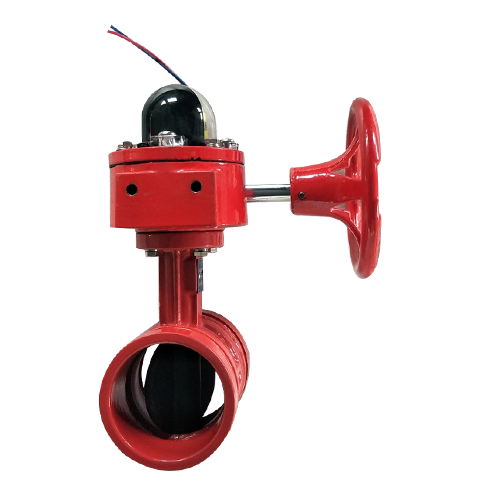 XD381X Signal Grooved butterfly valve