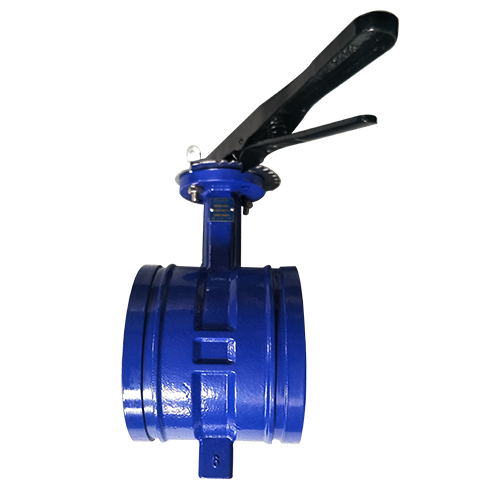 D81X Grooved butterfly valve