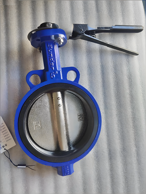 Wafer butterfly valve D71X-10KQ1