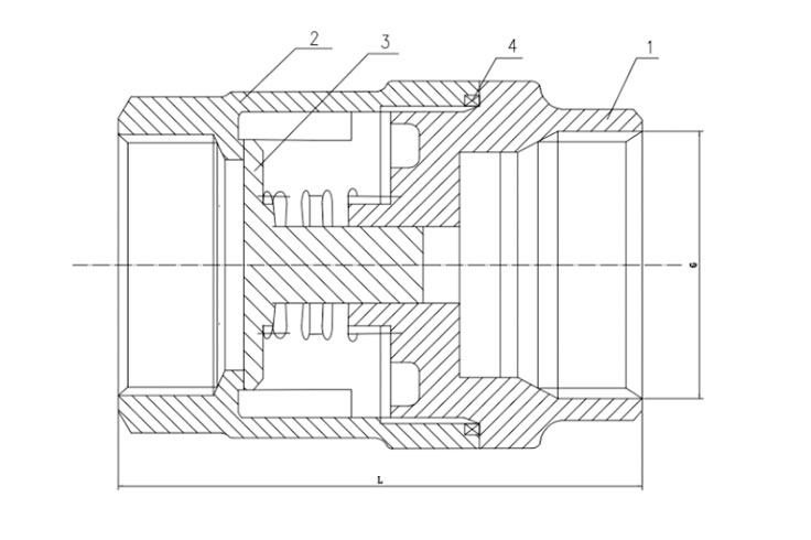 Lift-check-valve