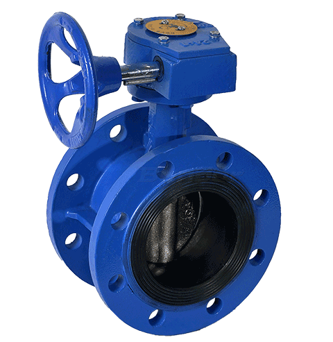 Worm Gear Operated Flange Butterfly Valve2