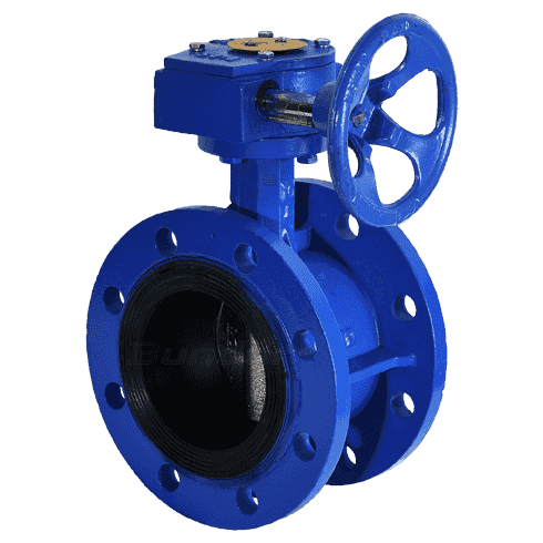 Worm Gear Operated Flange Butterfly Valve