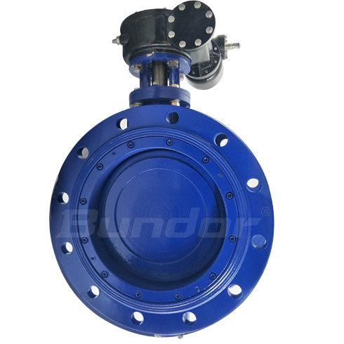 Ductile Iron Double Eccentric Butterfly Valve2