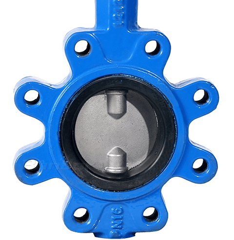 Double Stem Lug Butterfly Valve2