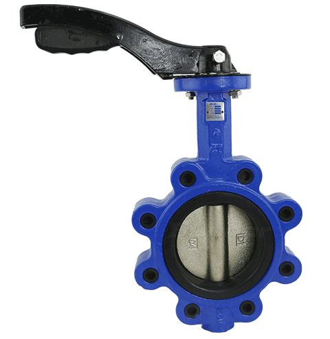 Aluminium Handle Lug Butterfly Valve3