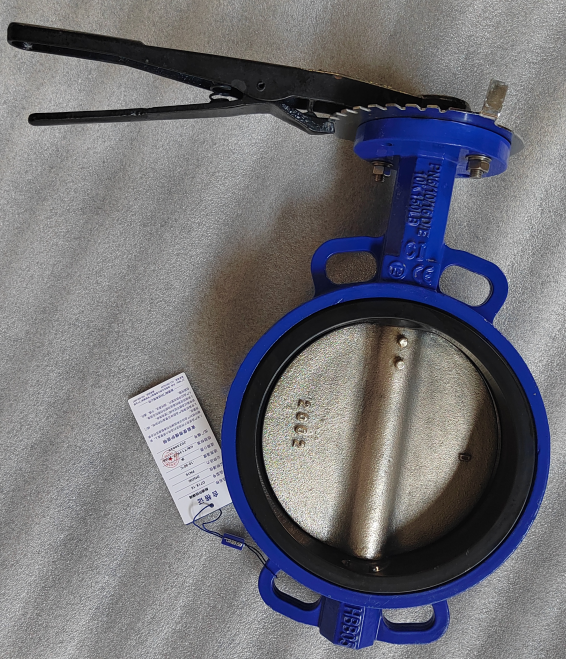 Wafer butterfly valve D71X-10KQ