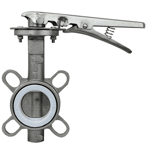 Stainless Steel Wafer Butterfly Valve1