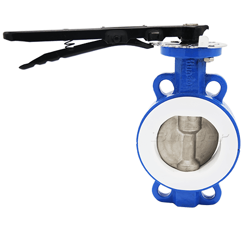 PN16 PTFE Seat Butterfly Valve4