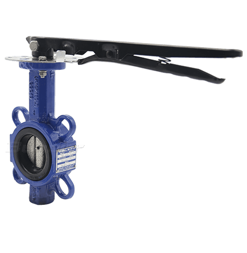 Wafer Butterfly Valve With Handle Operation1