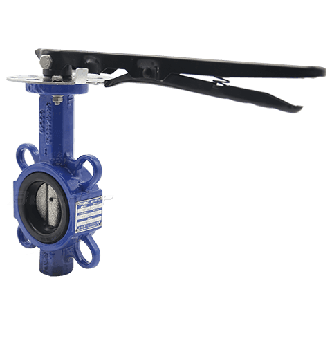 Wafer Butterfly Valve With Handle Operation