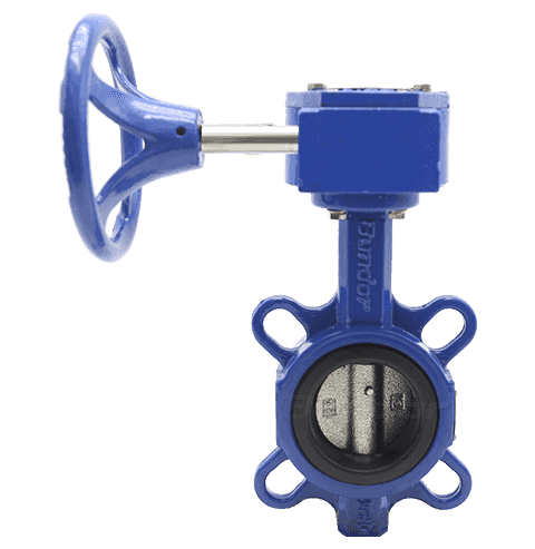 Worm Gear Operated Wafer Butterfly Valve2