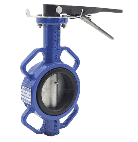 Iron Handle Operated Wafer Butterfly Valve1