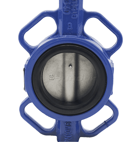 Iron Handle Operated Wafer Butterfly Valve4
