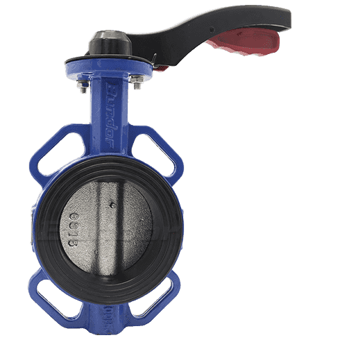 Aluminium Handle Wafer Butterfly Valve2