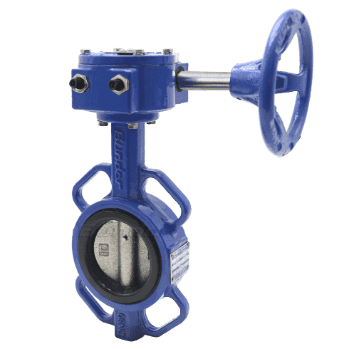 Ductlie Iron Worm Gear Operated Butterfly Valve1