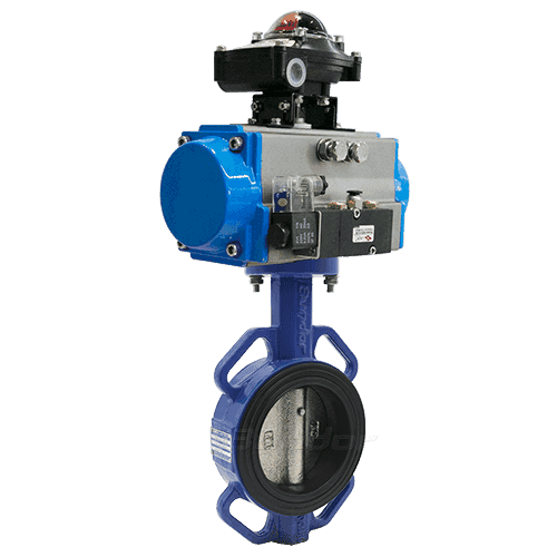 Pneumatic Actuated Butterfly Valve1