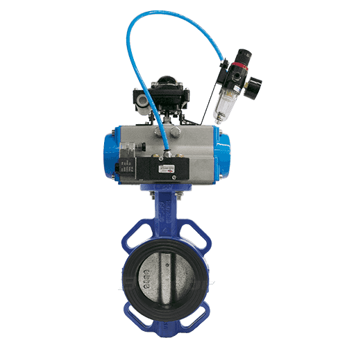 Pneumatic Actuated Butterfly Valve2