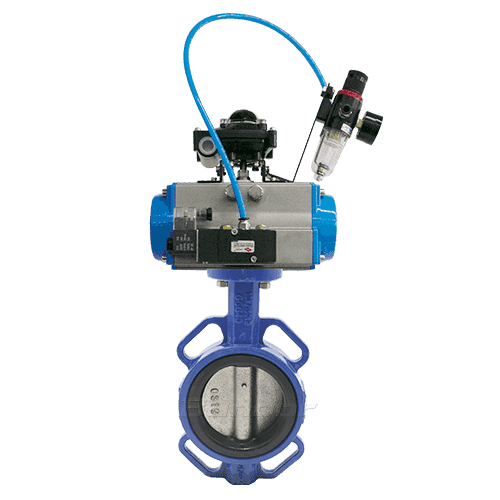 Pneumatic Butterfly Valve1