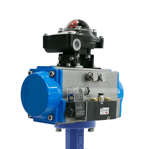 Pneumatic Butterfly Valve3