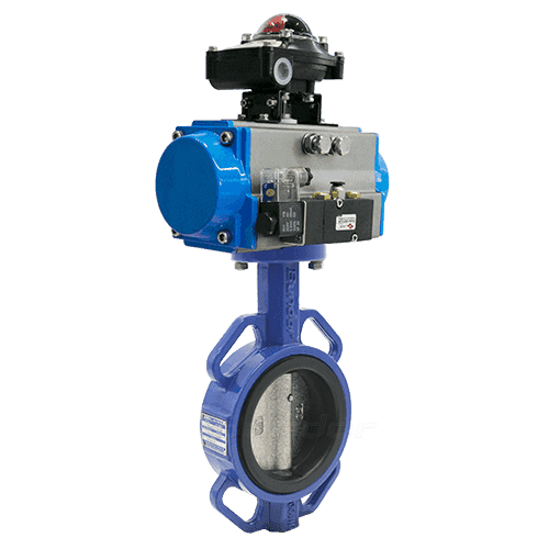 Pneumatic Butterfly Valve2