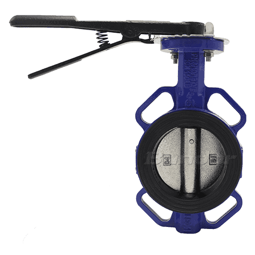 Iron Handle Wafer Universal Butterfly Valve3