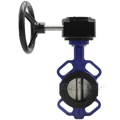 Worm Gear Operated Wafer Type Butterfly Valve2