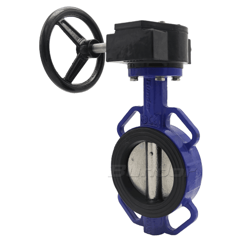 Worm Gear Operated Wafer Butterfly Valve3
