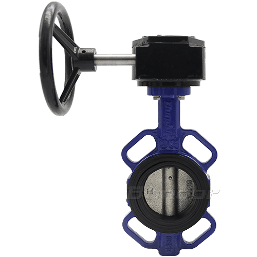 Wafer Butterfly Valve With Worm Gear4