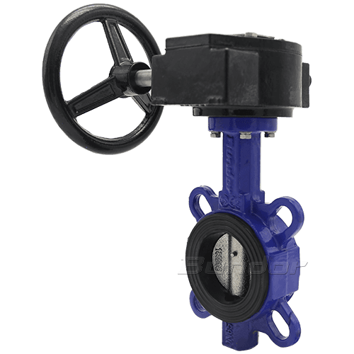 Wafer Butterfly Valve With Worm Gear4