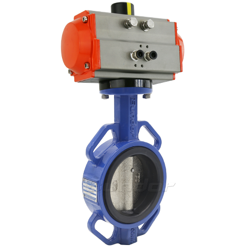 Wafer Type Pneumatic Butterfly Valve2