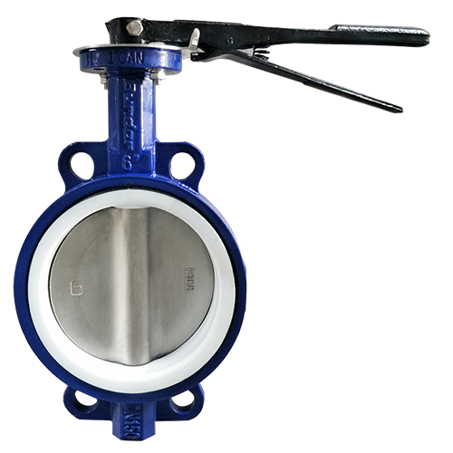 PTFE Seat Wafer Butterfly Valve4