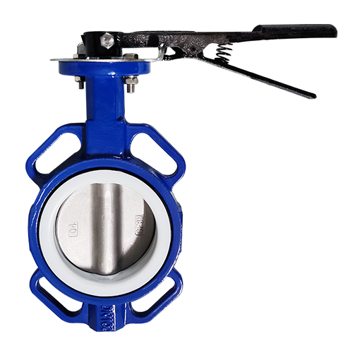 PTFE Seat Wafer Butterfly Valve3