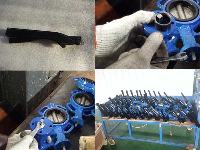 switch steps of manual butterfly valve