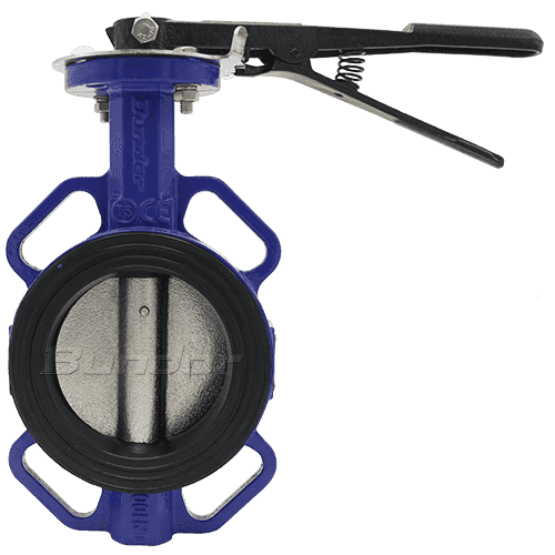 Worm Gear Operated Wafer Type Butterfly Valve4