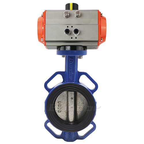 Pneumatic Universal Wafer Butterfly Valve